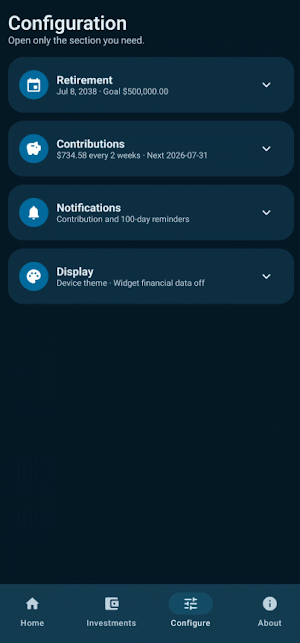 Retire Track: Time & Money Screenshot 2