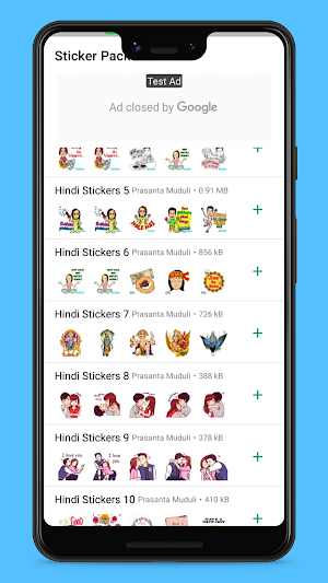 Hindi Stickers Screenshot 1