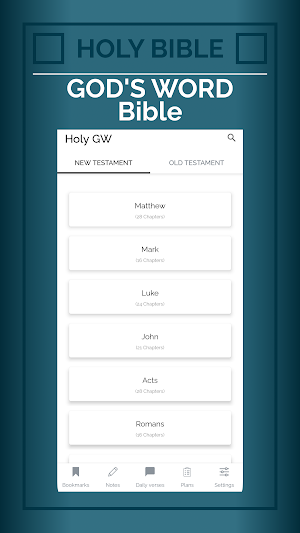 God's Word Version Bible app Screenshot 0