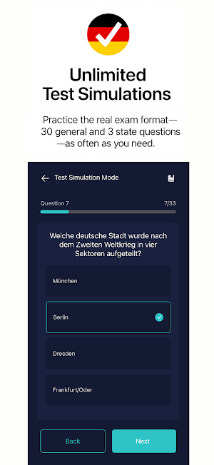 Leben in DE: Einbürgerungstest Screenshot 2