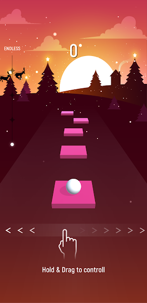 Hop Tiles: Grimace Birthday Screenshot 1