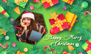 Christmas Photo Frames -Editor Screenshot 1