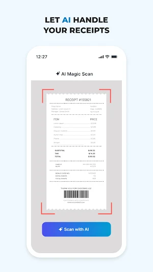 AI Expense Notebook Screenshot 2