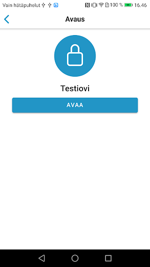 Mobiiliavaus Screenshot 1