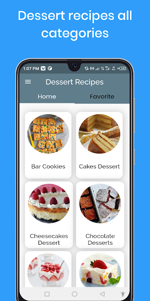 Dessert Recipes Screenshot 0