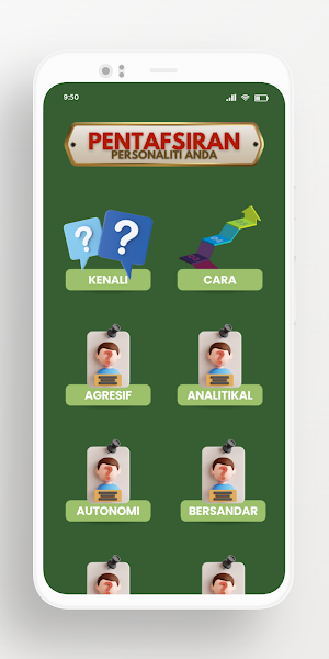 Inventori Personaliti Sidek Screenshot 3