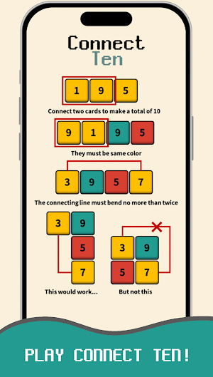 Onet Number Puzzle, ConnectTen Screenshot 3