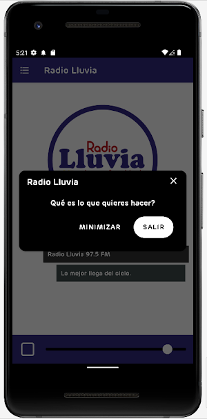 Radio Lluvia Screenshot 3