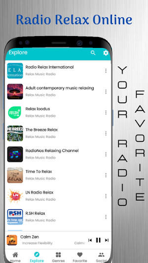 Radio Relax Online Screenshot 1