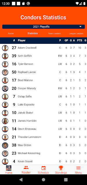 Bakersfield Condors Screenshot 1