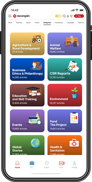 Newspin by The CSR Journal Screenshot 1