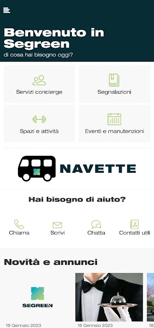 Segreen Concierge Screenshot 2