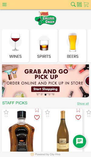 College Green Liquor Screenshot 1