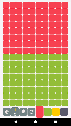 Color Flood Fill - Casual Game Screenshot 2