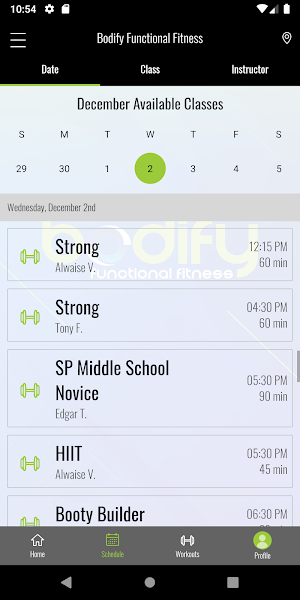 Bodify Functional Fitness Screenshot 2