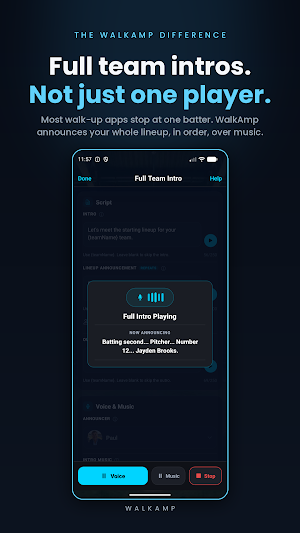 WalkAmp: Walk-Up Songs Screenshot 1