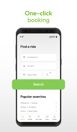 Drivvy — Rideshare and Carpool Screenshot 0