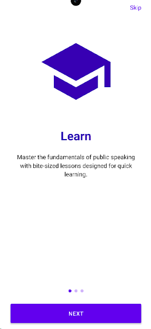 Public Speaking Tip Screenshot 0