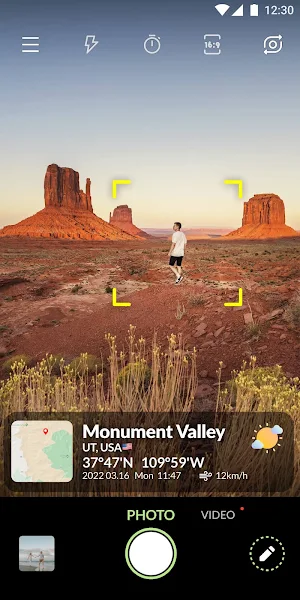 Timestamp Camera, Auto GPS Cam Screenshot 0