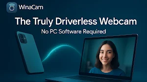 WinaCam: Driverless Webcam Screenshot 0