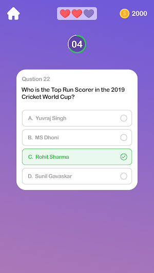 Cricket World Cup Quiz - 2023 Screenshot 3