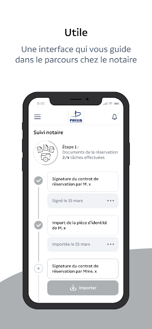 Mon Espace Philia Screenshot 2