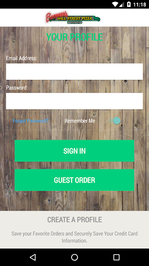 Boomer’s Wall Street Pizza Screenshot 0