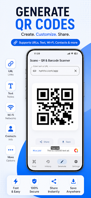 Scano: QR & Barcode Scanner Screenshot 2