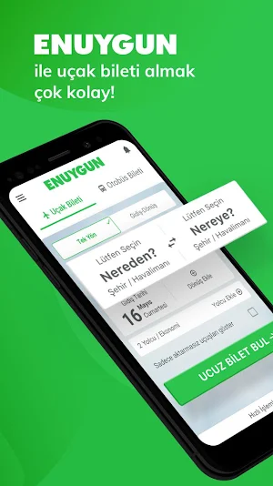 ENUYGUN - Uçak Bileti, Otobüs Screenshot 0
