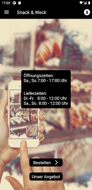 Snack & Weck Screenshot 1