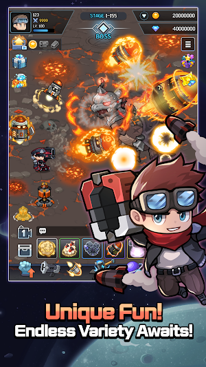Cannon Shooter: Dot Idle RPG Screenshot 3