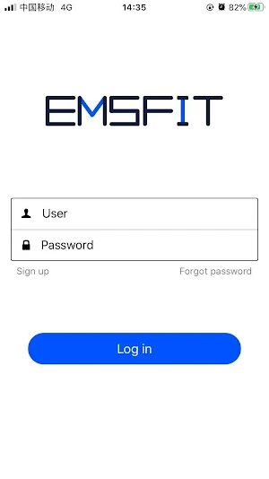 EMSFIT—online Screenshot 0