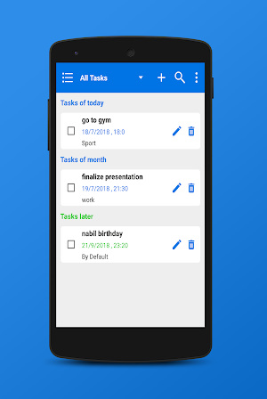 Reminder Daily Tasks To Do Screenshot 0