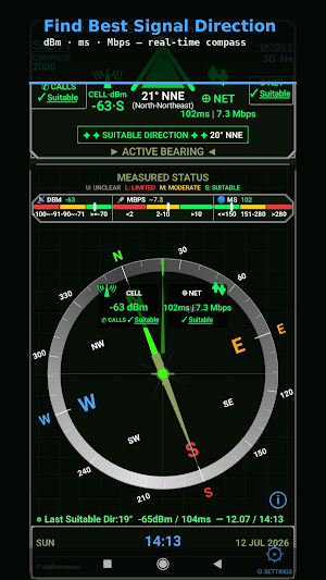 SIG-FI Compass: Signal Finder Screenshot 1
