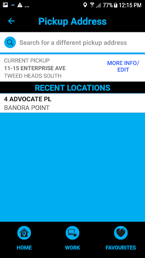 Kingscliff Taxis Screenshot 2