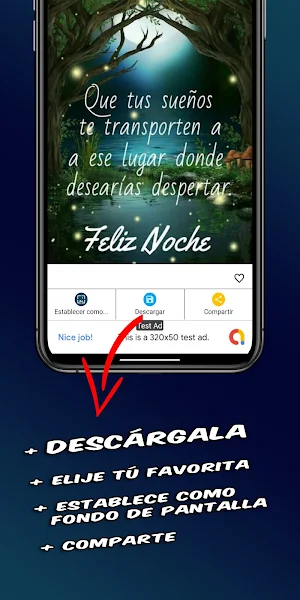 Buenas noches frases Screenshot 3