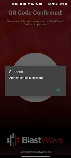 BlastShield Authenticator Screenshot 2