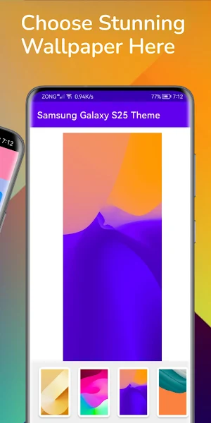 Samsung Galaxy S25 Theme Screenshot 1
