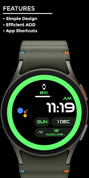 Night 71 - watch face Screenshot 1