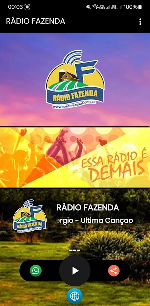 Rádio Fazenda Screenshot 0