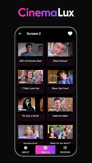 CinemaLux - Movies & Shows Screenshot 2