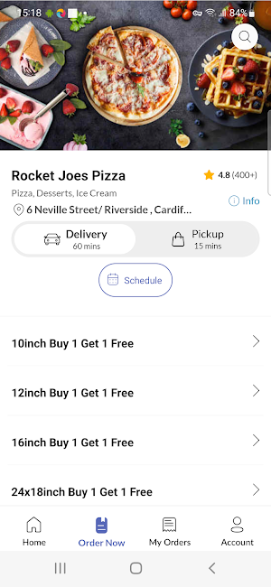 Rocket Joes Pizza Screenshot 2