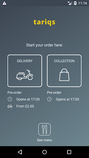 Tariq's Restaurant Leeds Screenshot 0