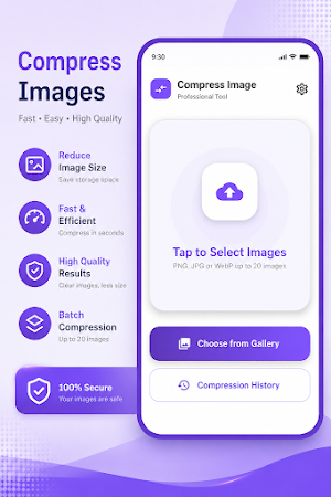 Compress Image - MB to KB Screenshot 0