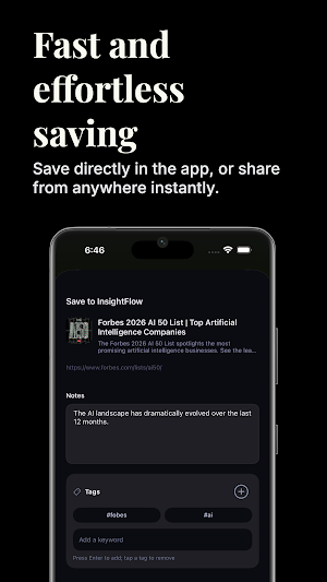 InsightFlow - My Second Brain Screenshot 1