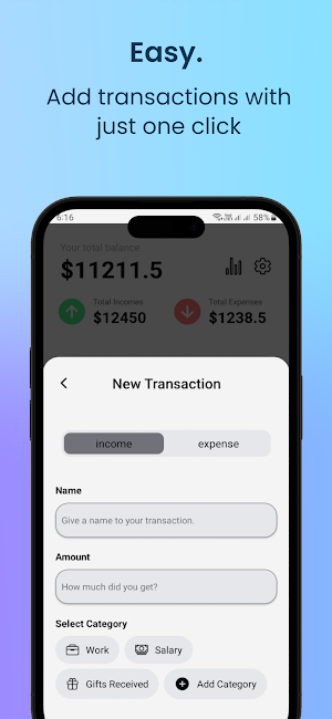 elKarni: Financial Tracking Screenshot 2