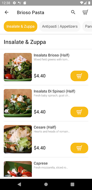 Brioso Pasta Screenshot 1