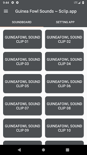 Guinea Fowl Sound Collections  Screenshot 0