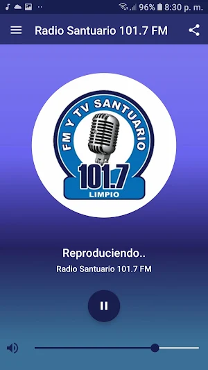 Radio Santuario 101.7 FM Screenshot 1
