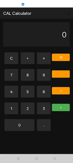 CAL Calculator Screenshot 2